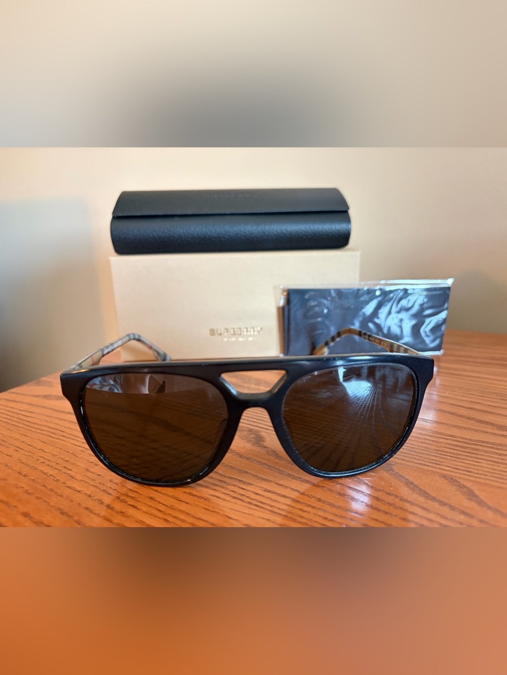 Black Burberry Sunglasses